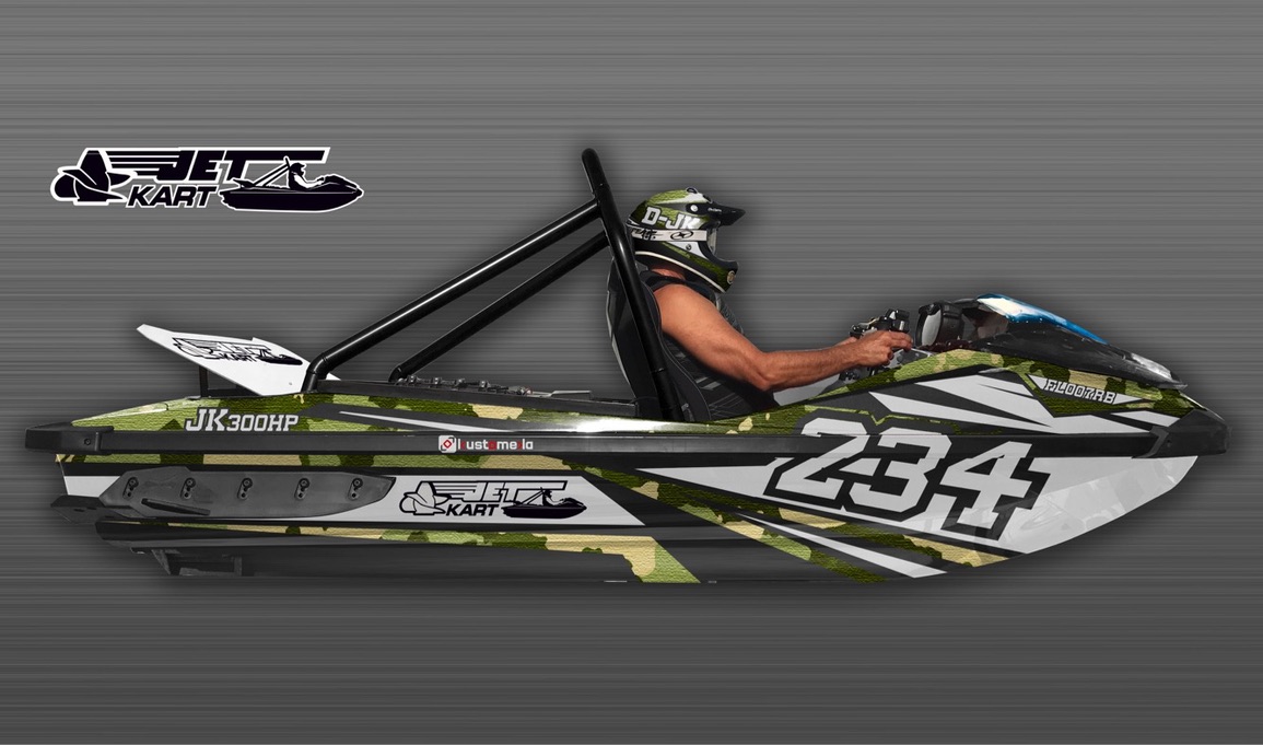 Jet Kart design vert